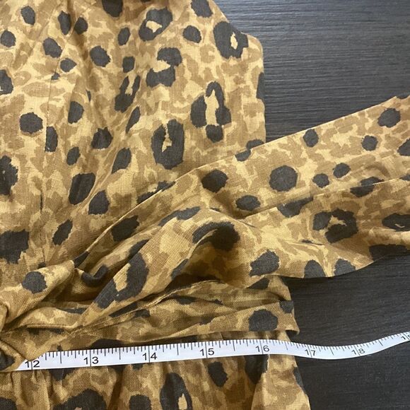 Ava & Viv leopard print sleeveless dress plus size NEW - Picture 5 of 7